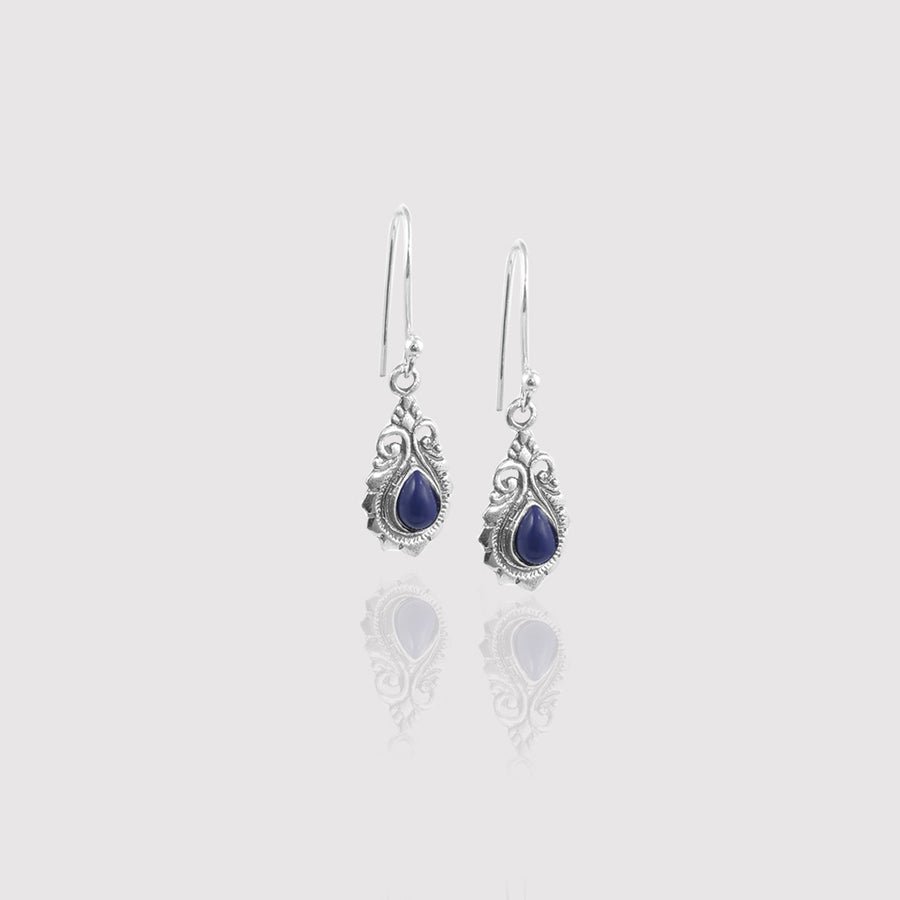 Shop Suhagan Silver Plated AD Stone Dangler Earrings